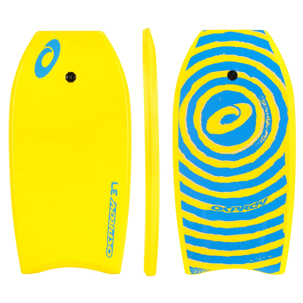 37" Spiral Bodyboard - Yellow