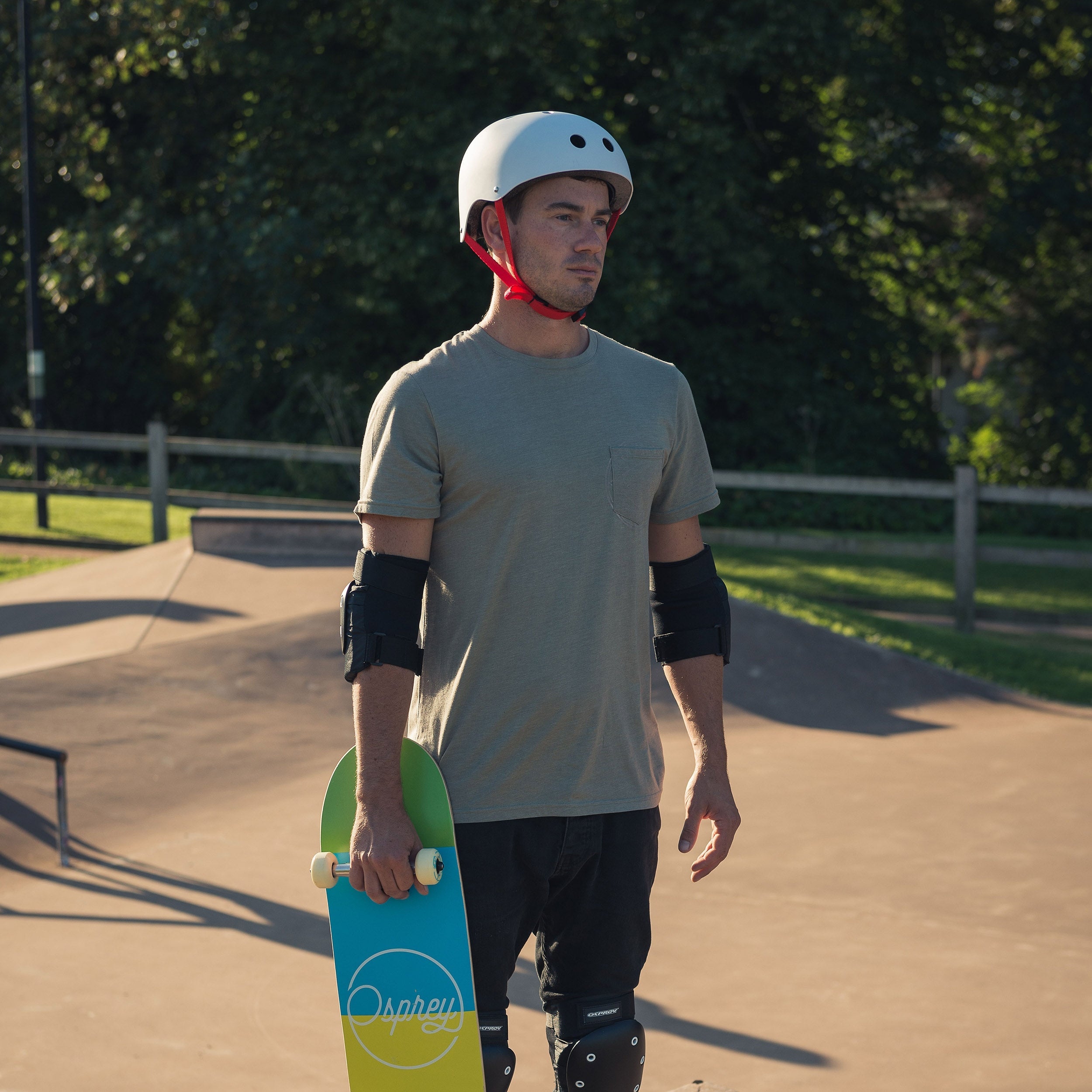 Skate Helmet - White