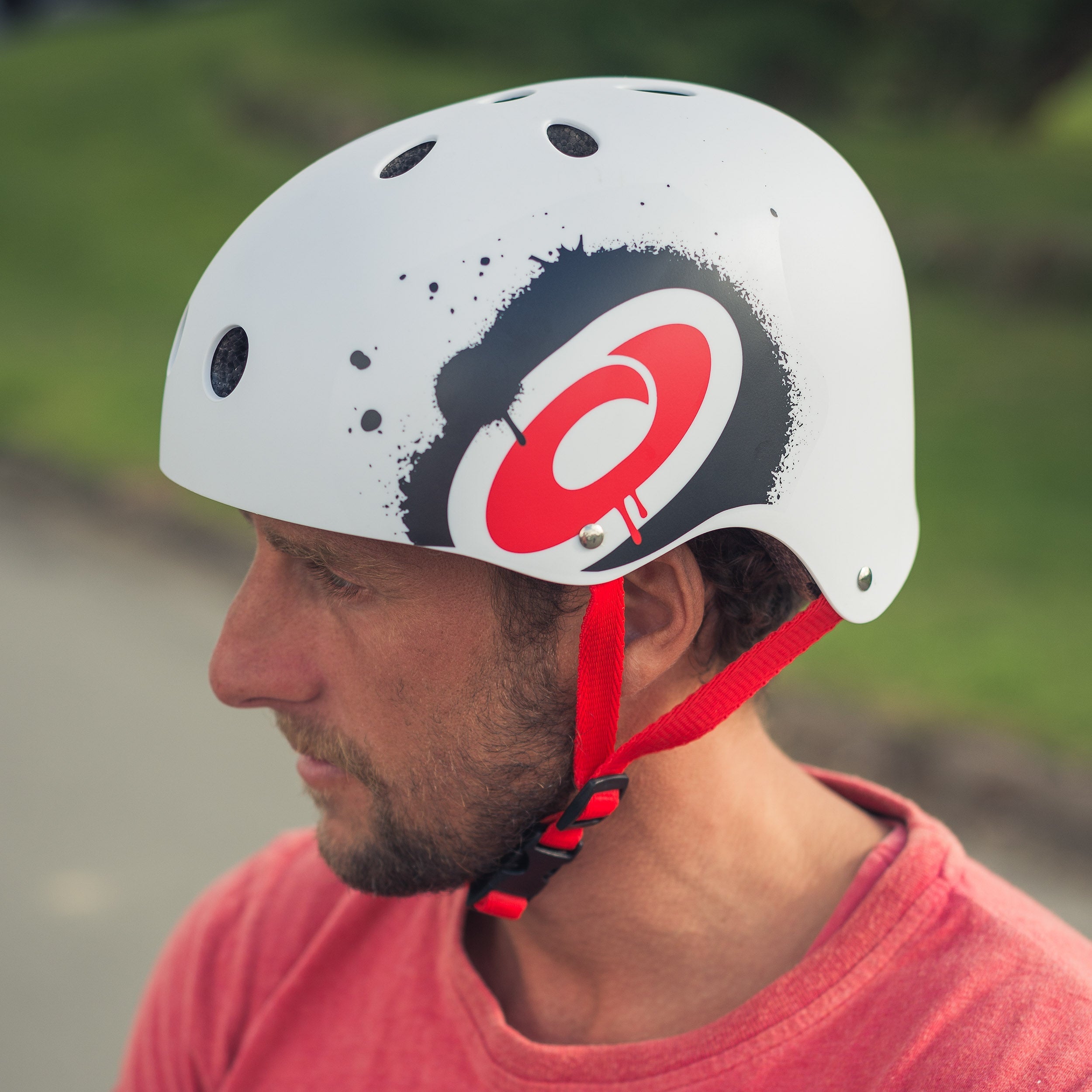 Skate Helmet - White