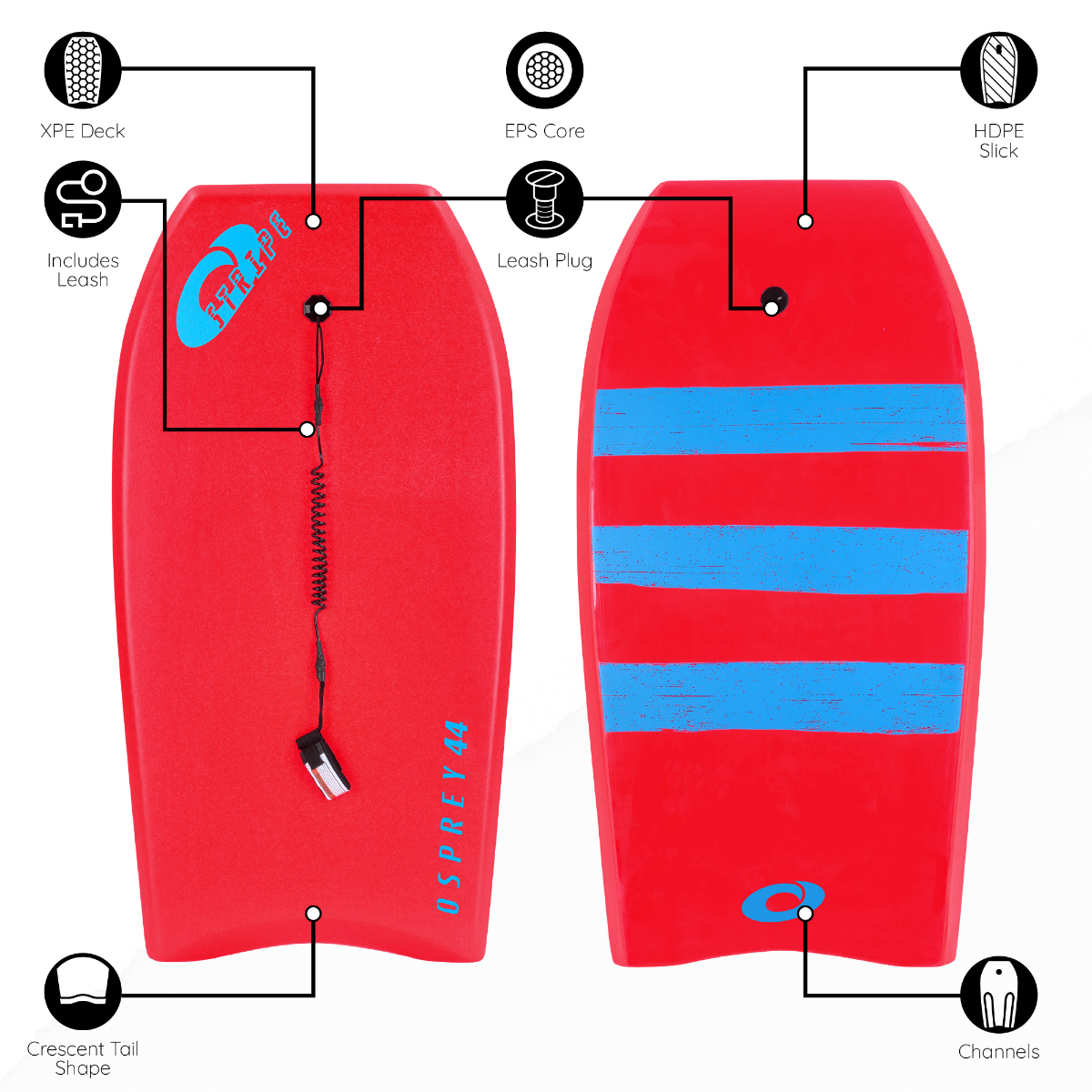 44 body board