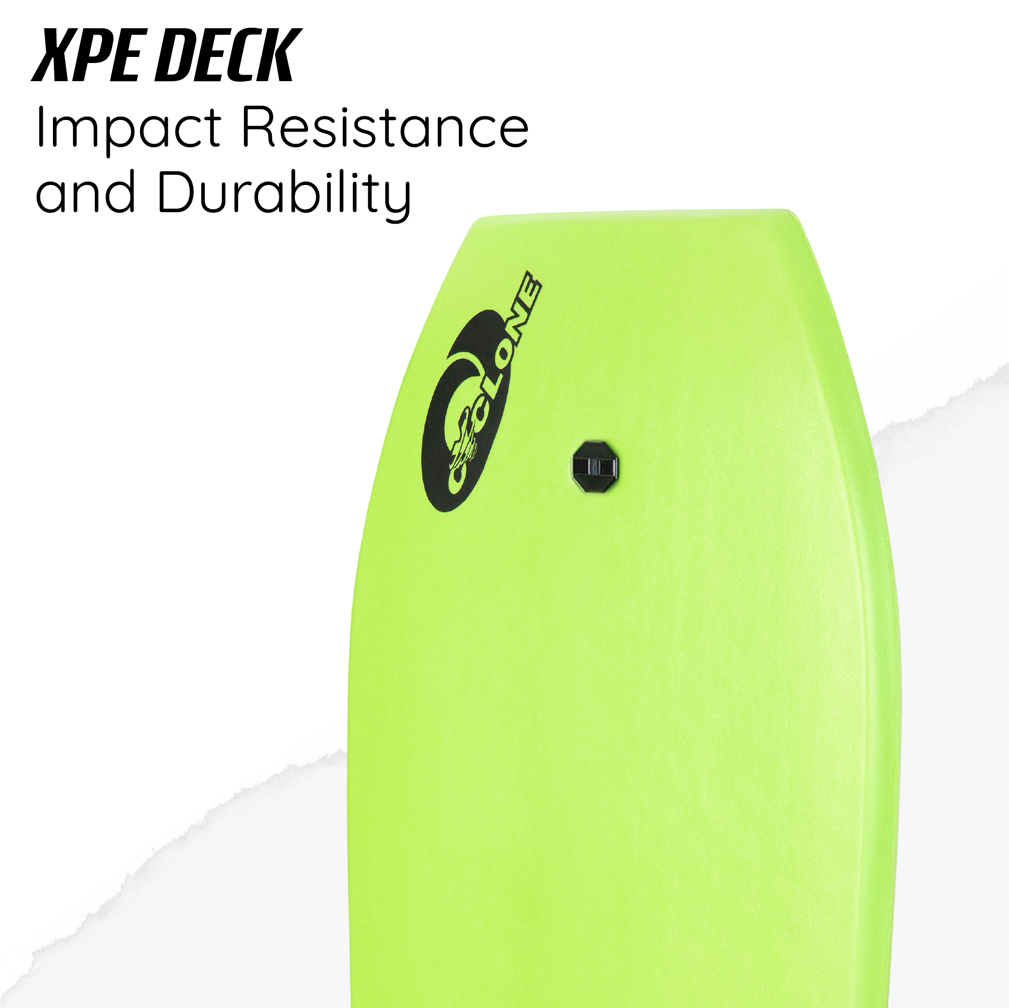 40” Body Board – Cyclone Green