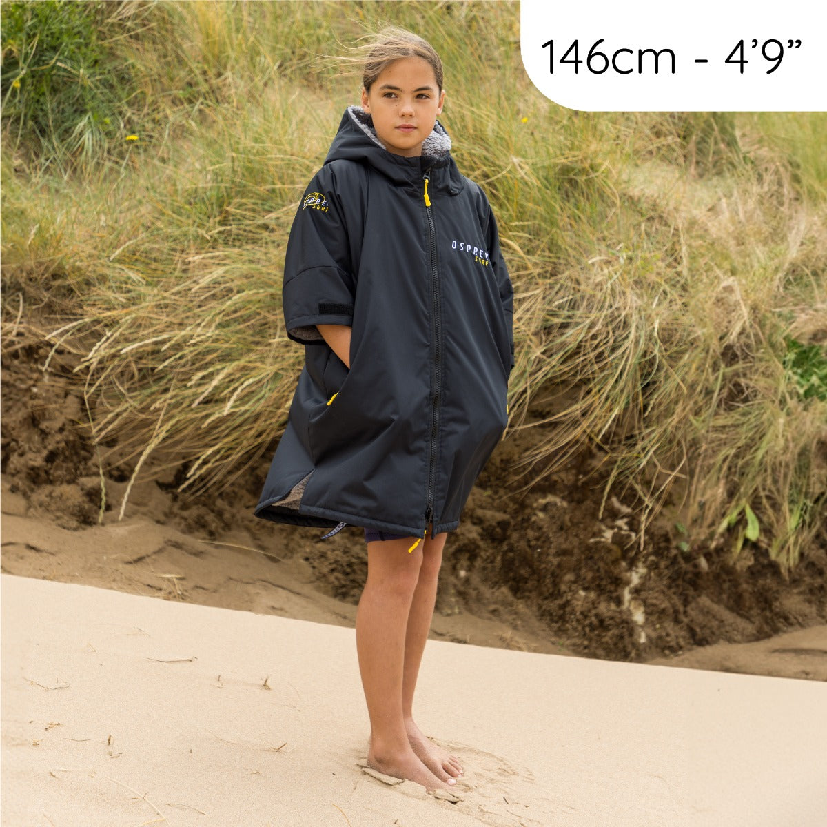 Waterproof kids changing robe