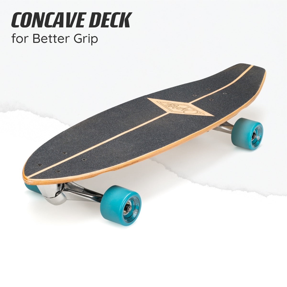 29" Cruiser Skateboard - Segment Carve Bard