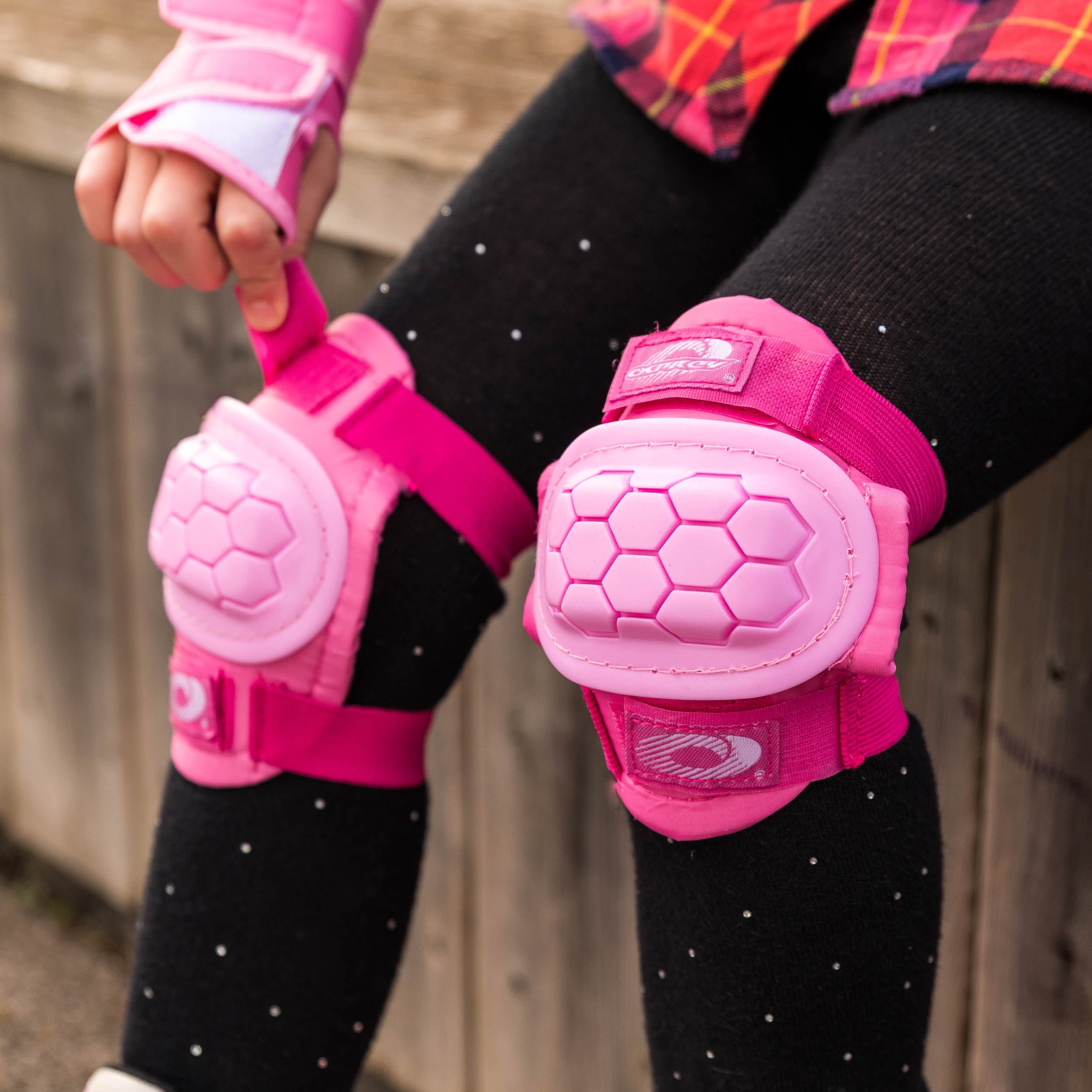 Kids Skate Pads - Knee & Arm Pads, Wrist Guards