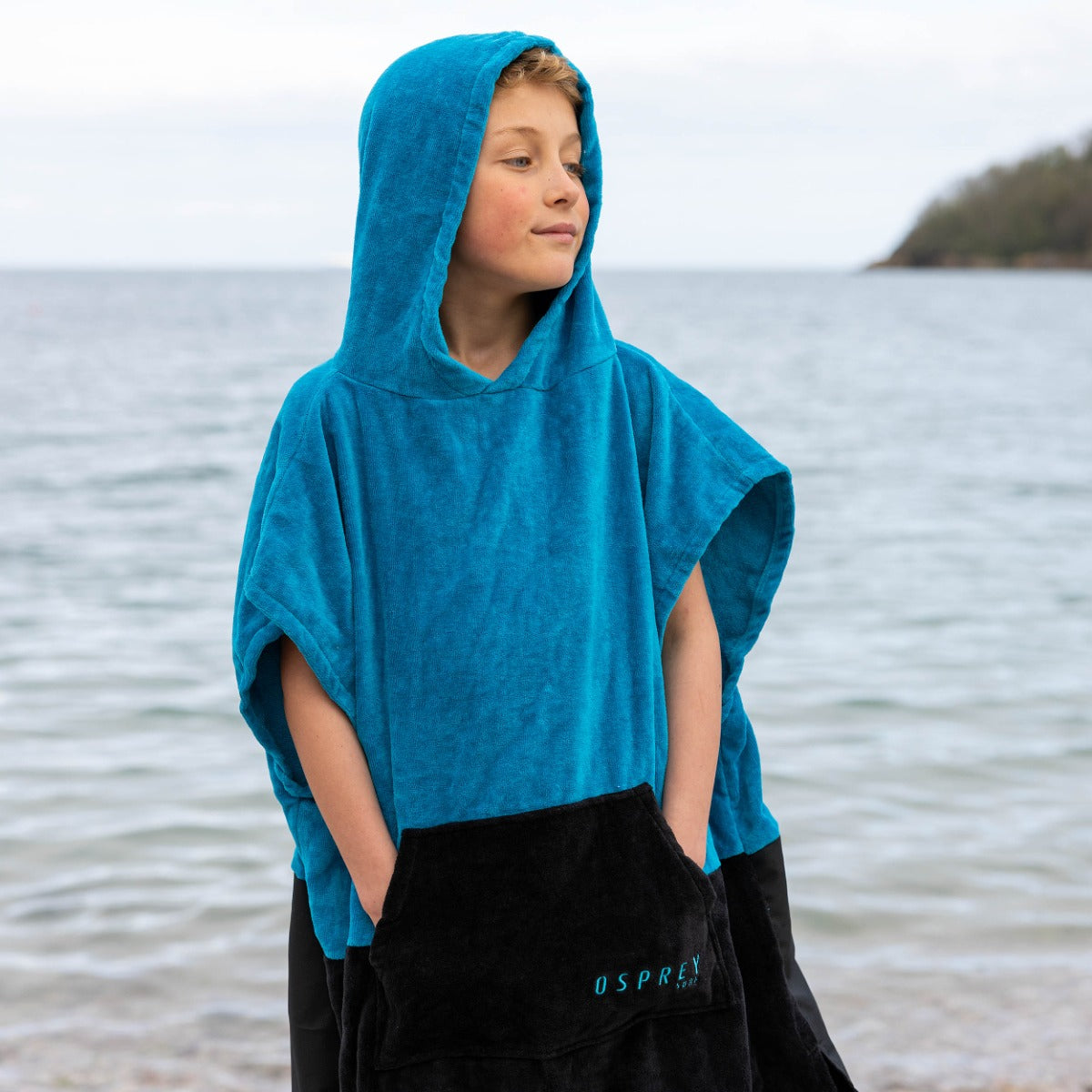 kids poncho towel