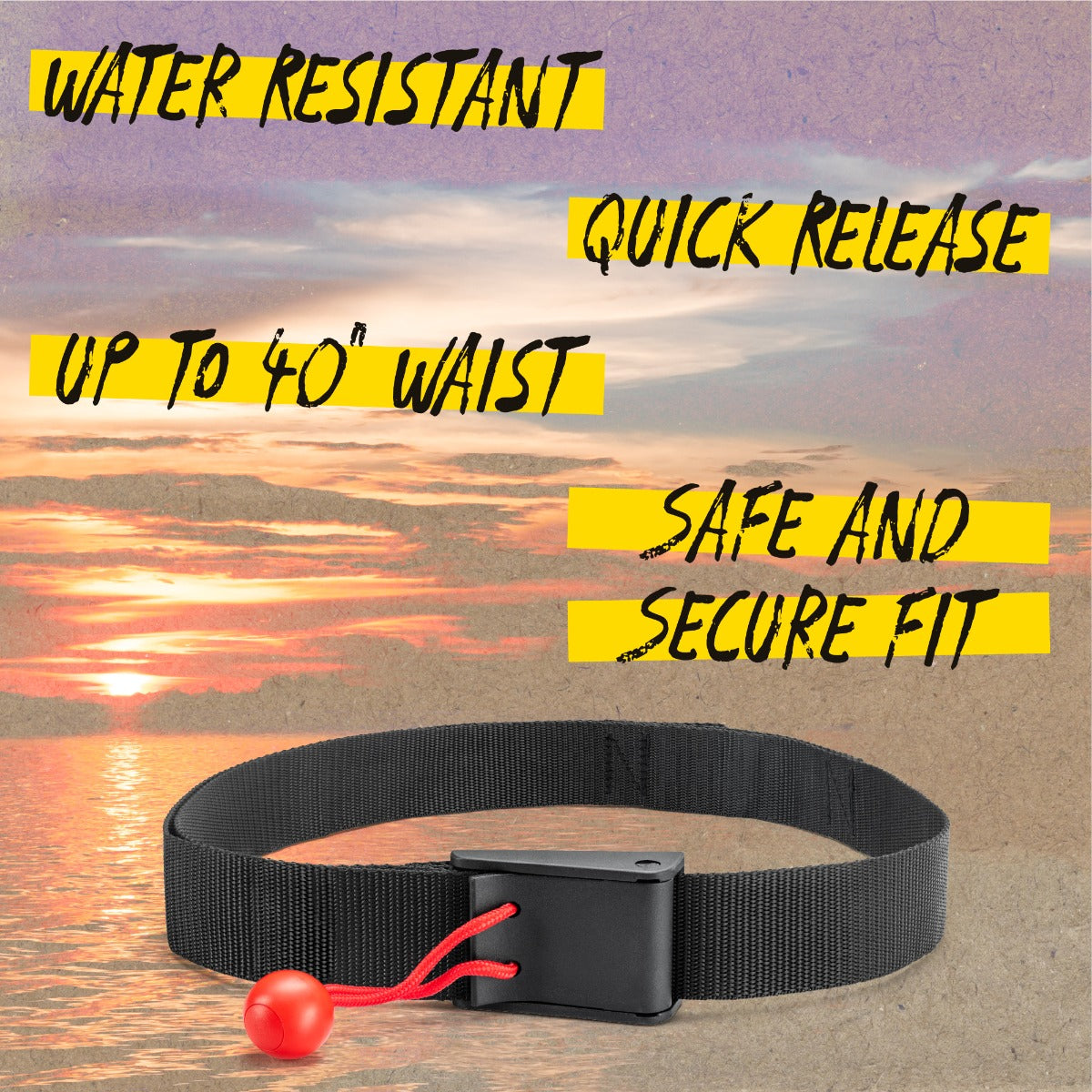 Hydro-Force Quick Release Waist Belt