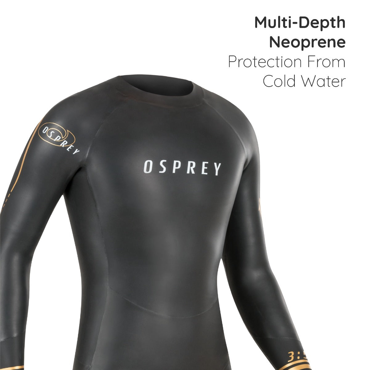 Mens 3mm Trident Full Length Tri-Suit