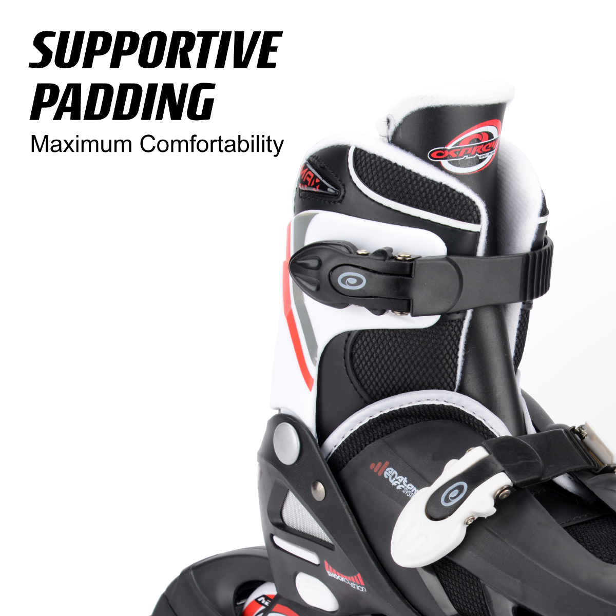 Kids Adjustable Inline Skates - Red