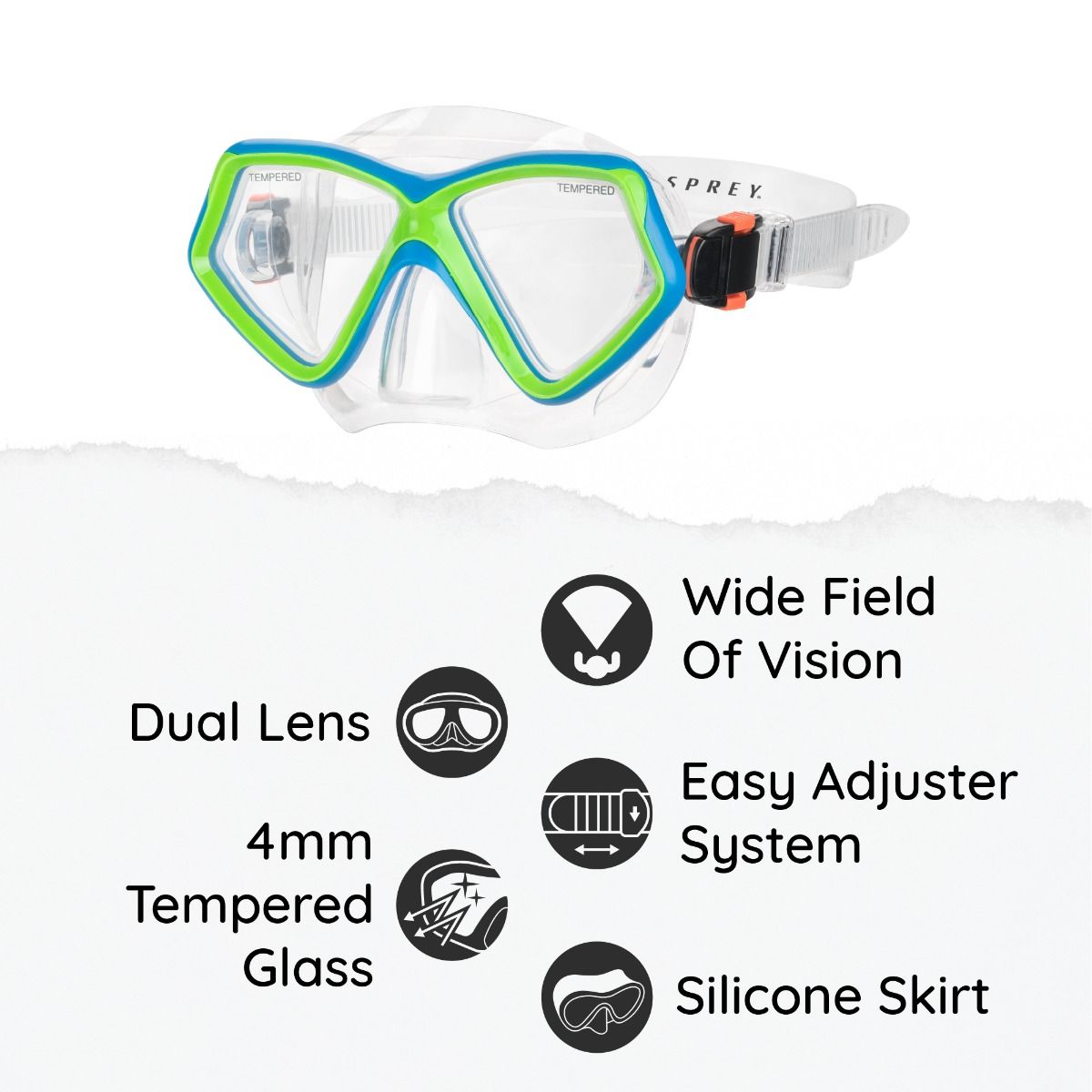 kids snorkel set