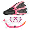 kids mask and snorkel fin set