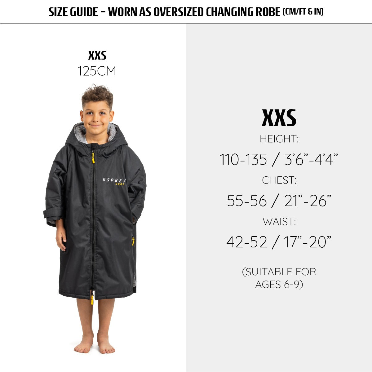 kids dry robe