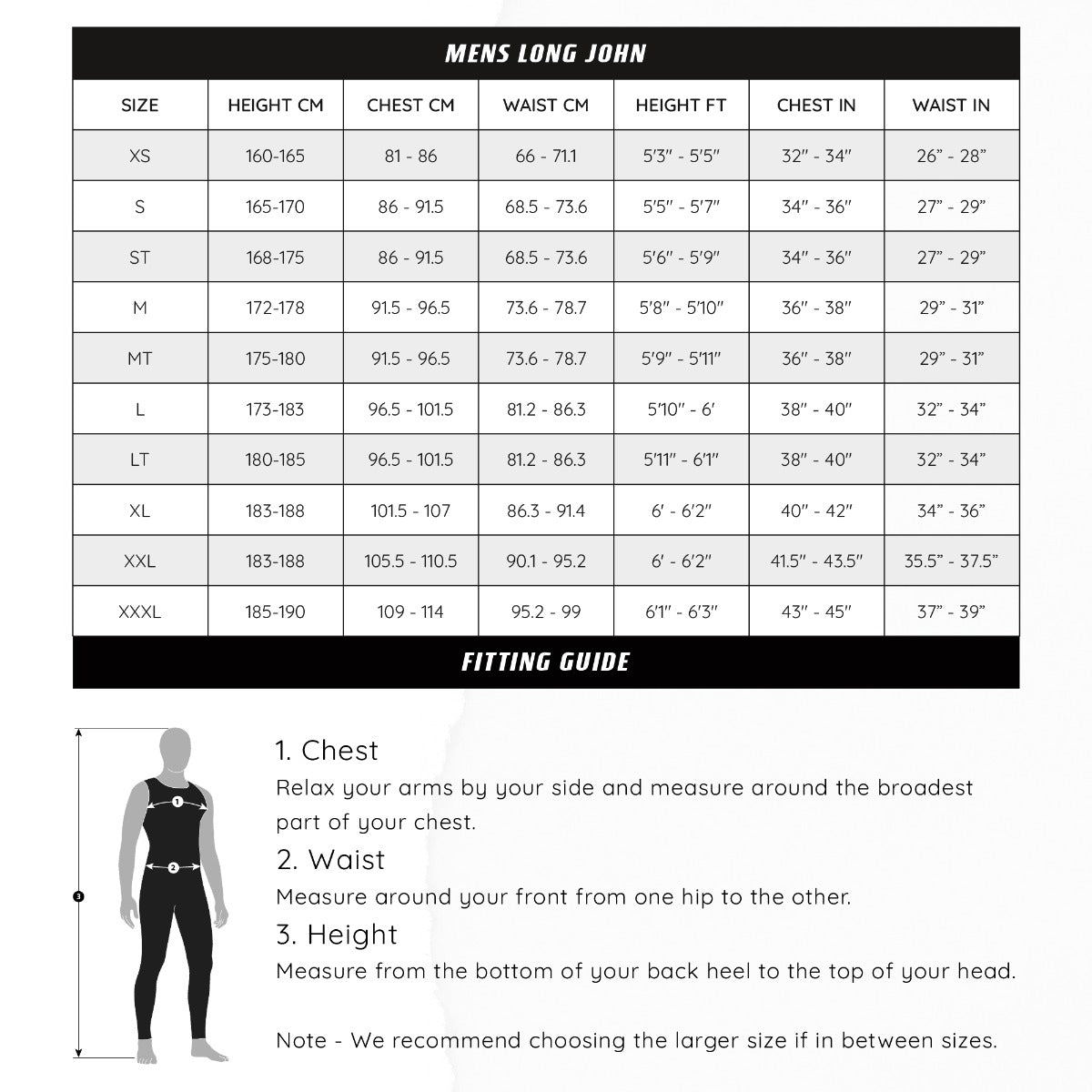 Mens 3mm Longjohn Wetsuit