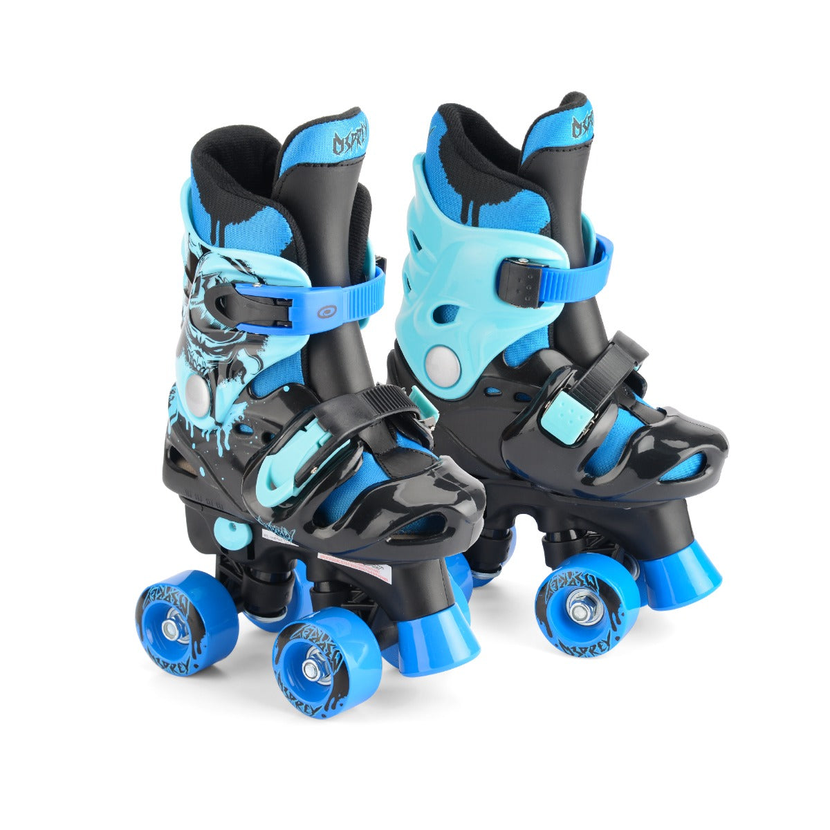 Kids Adjustable Quad Roller Skates - Blue