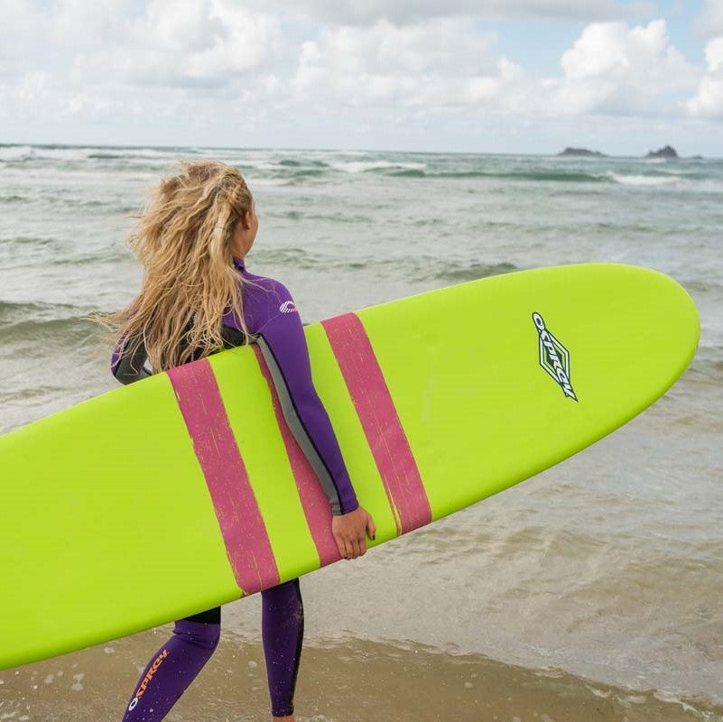 8ft 2in Foam Surfboard - Triband