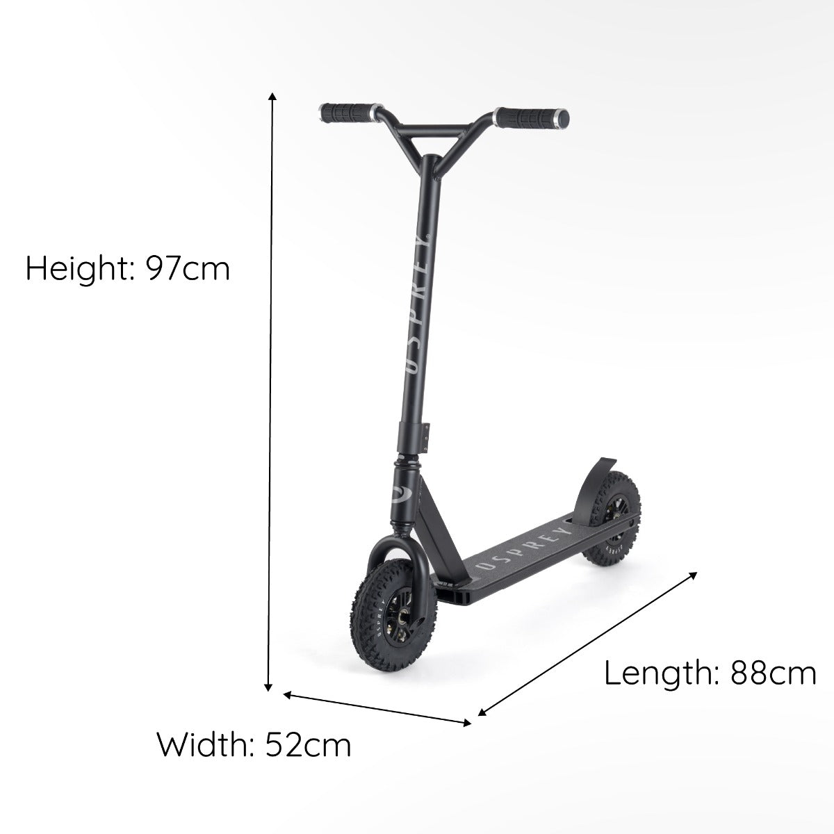 Dirt Scooter - Matte Black