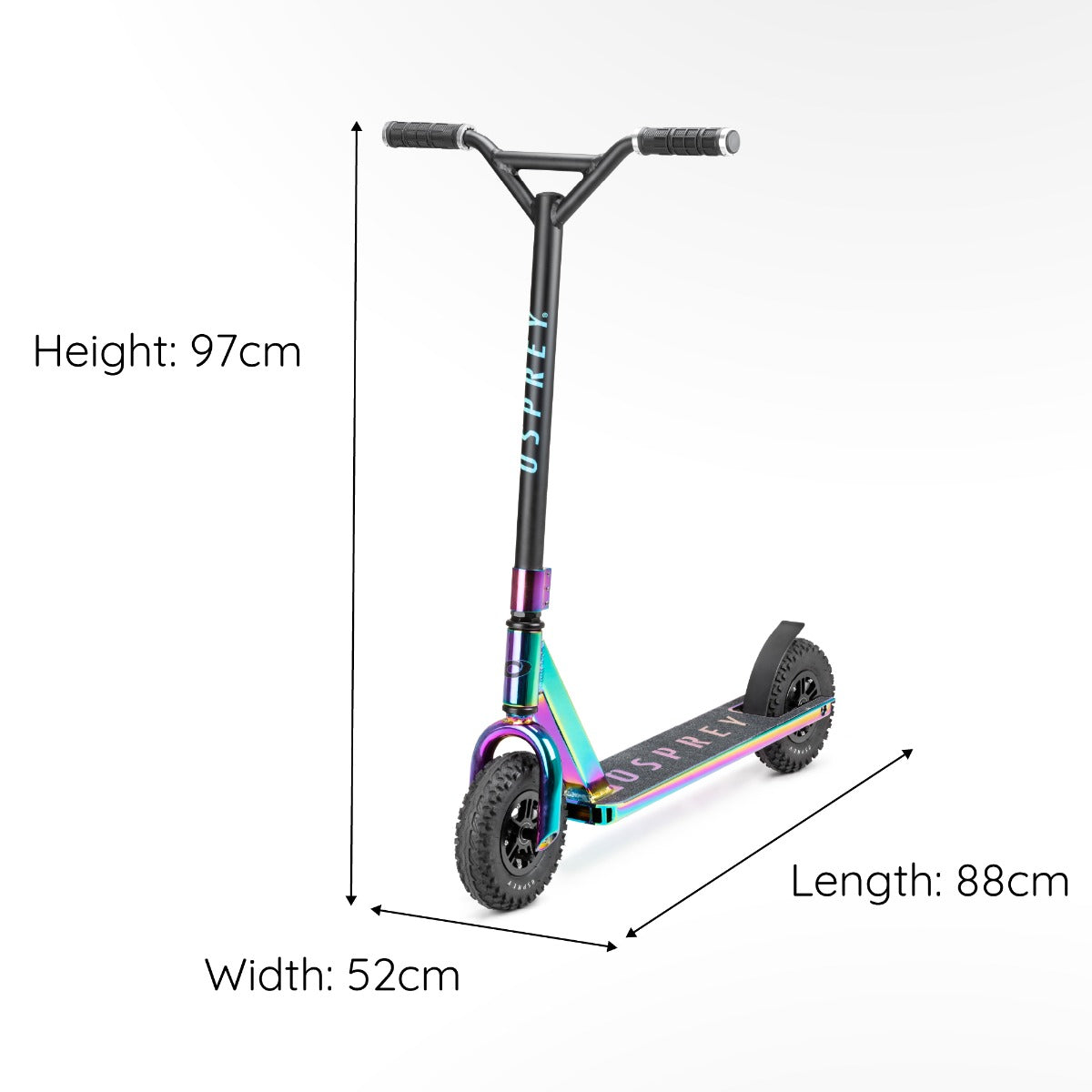 Dirt Scooter- Neo Chrome