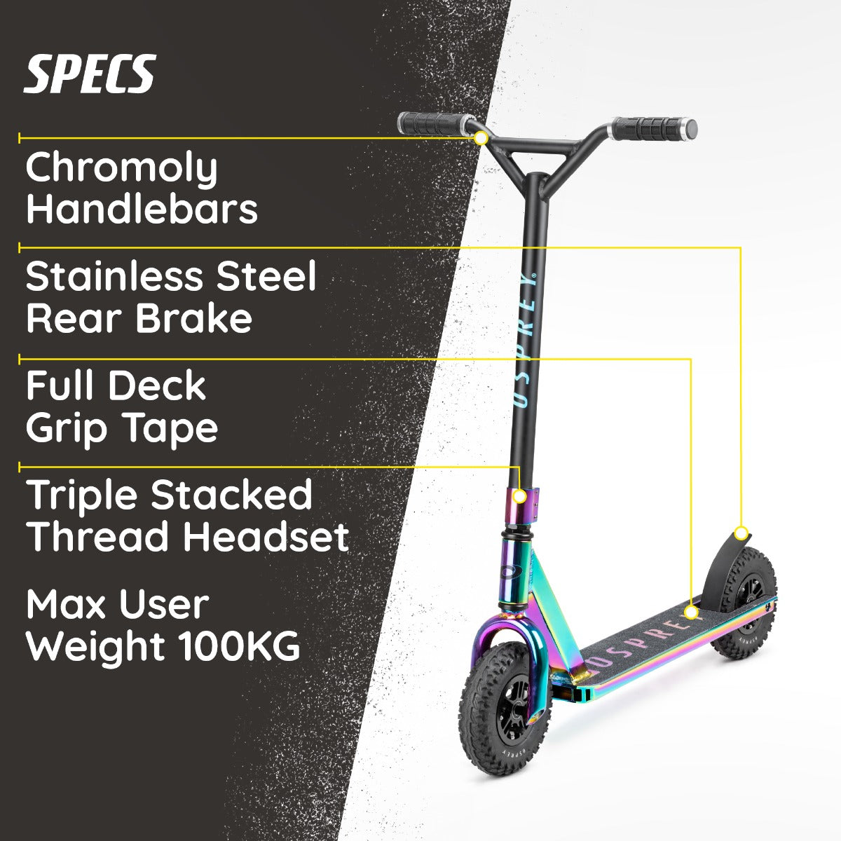 Dirt Scooter- Neo Chrome