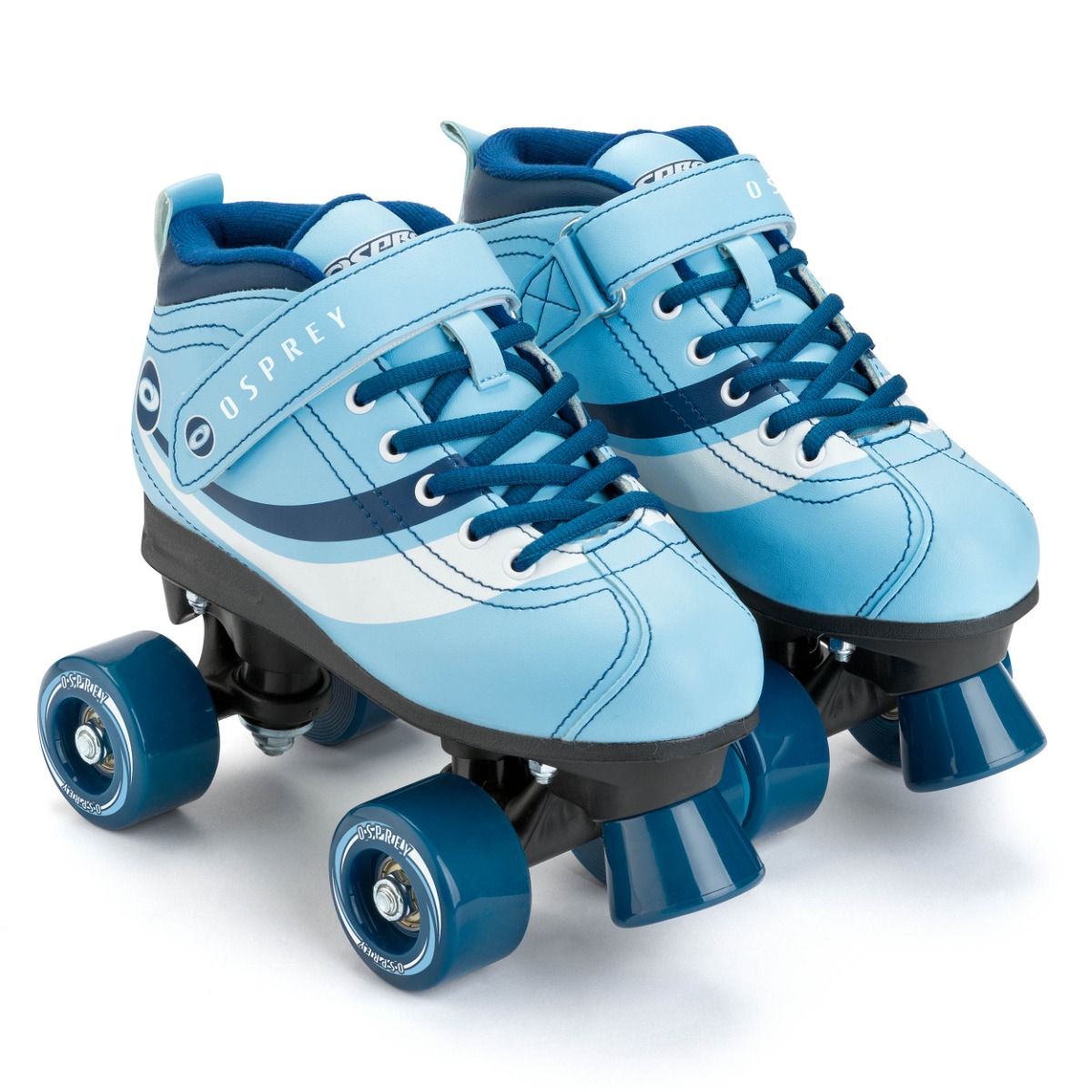 Disco Quad Roller Skates - Blue