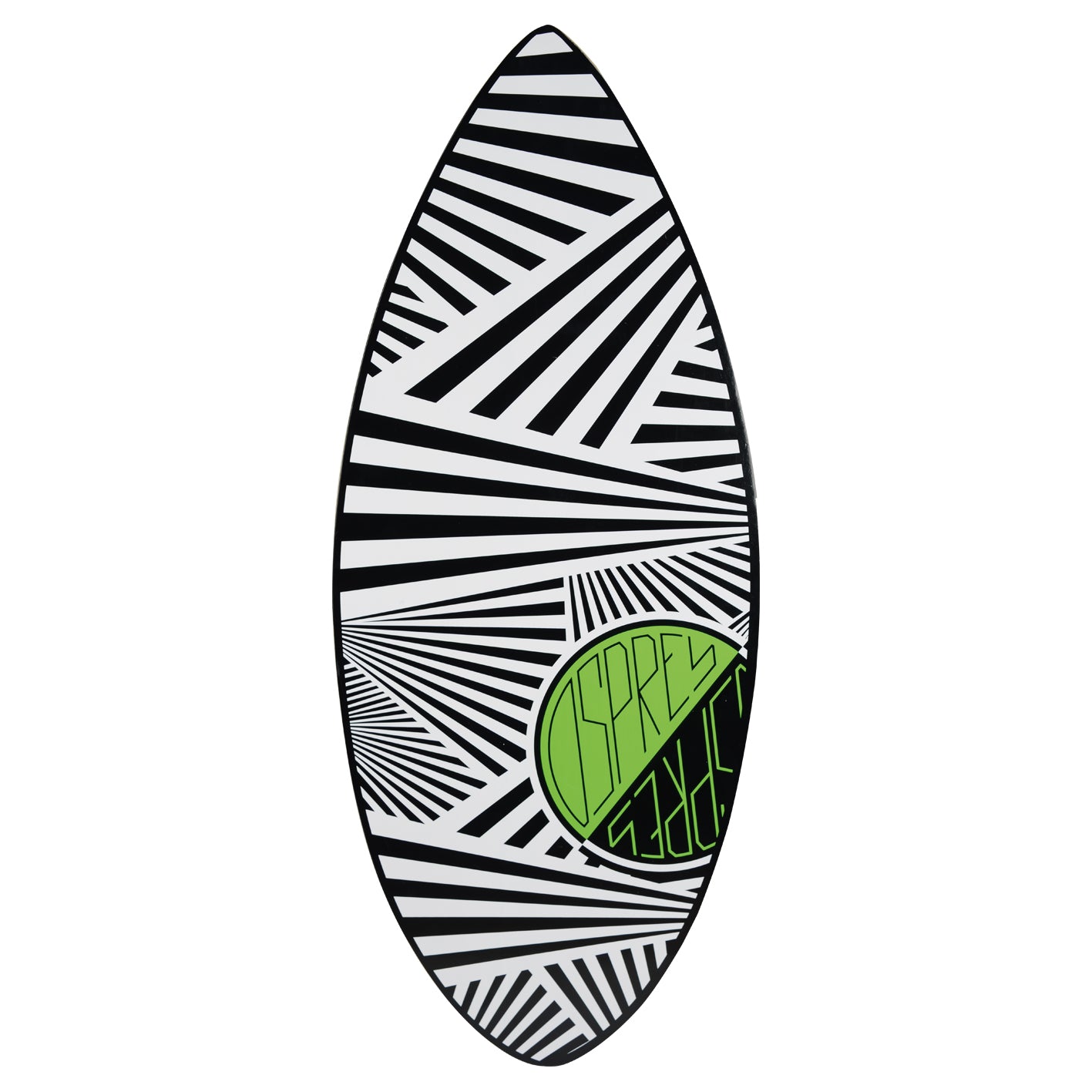 osprey skimboard with zigzag design