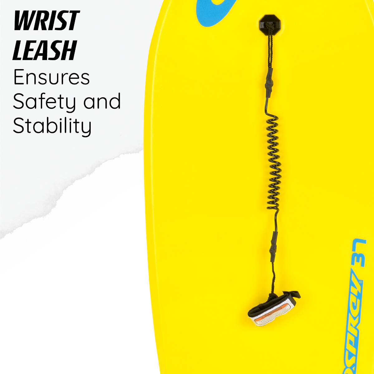 37" Spiral Bodyboard - Yellow