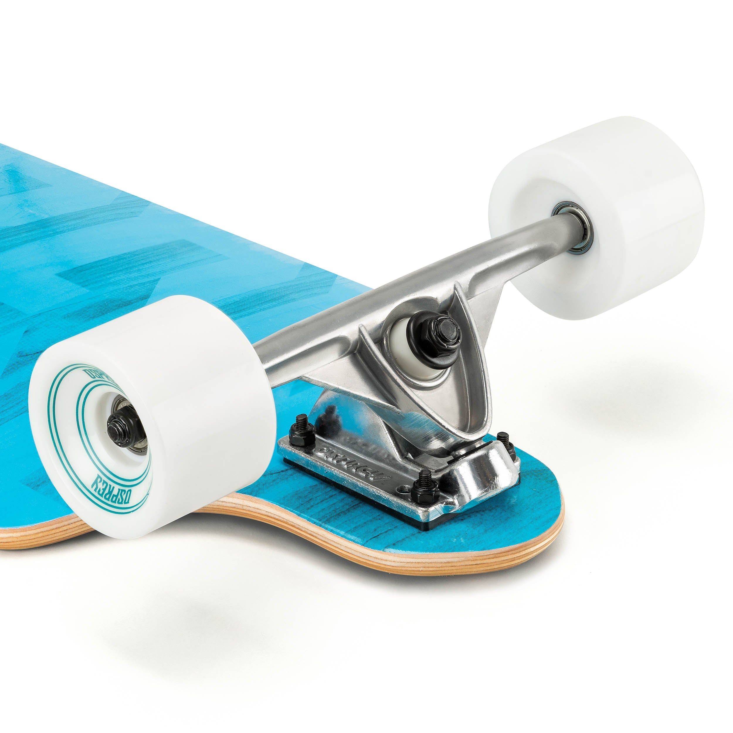 Osprey Blue 38" Twin Tip Longboard - Text