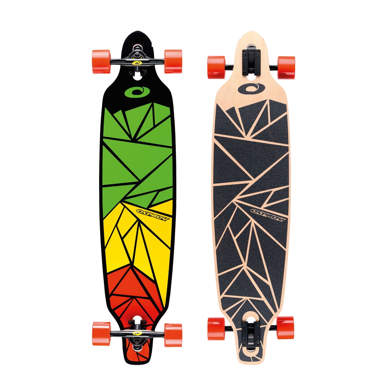 39" Twin Tip Longboard Skateboard - Shapes