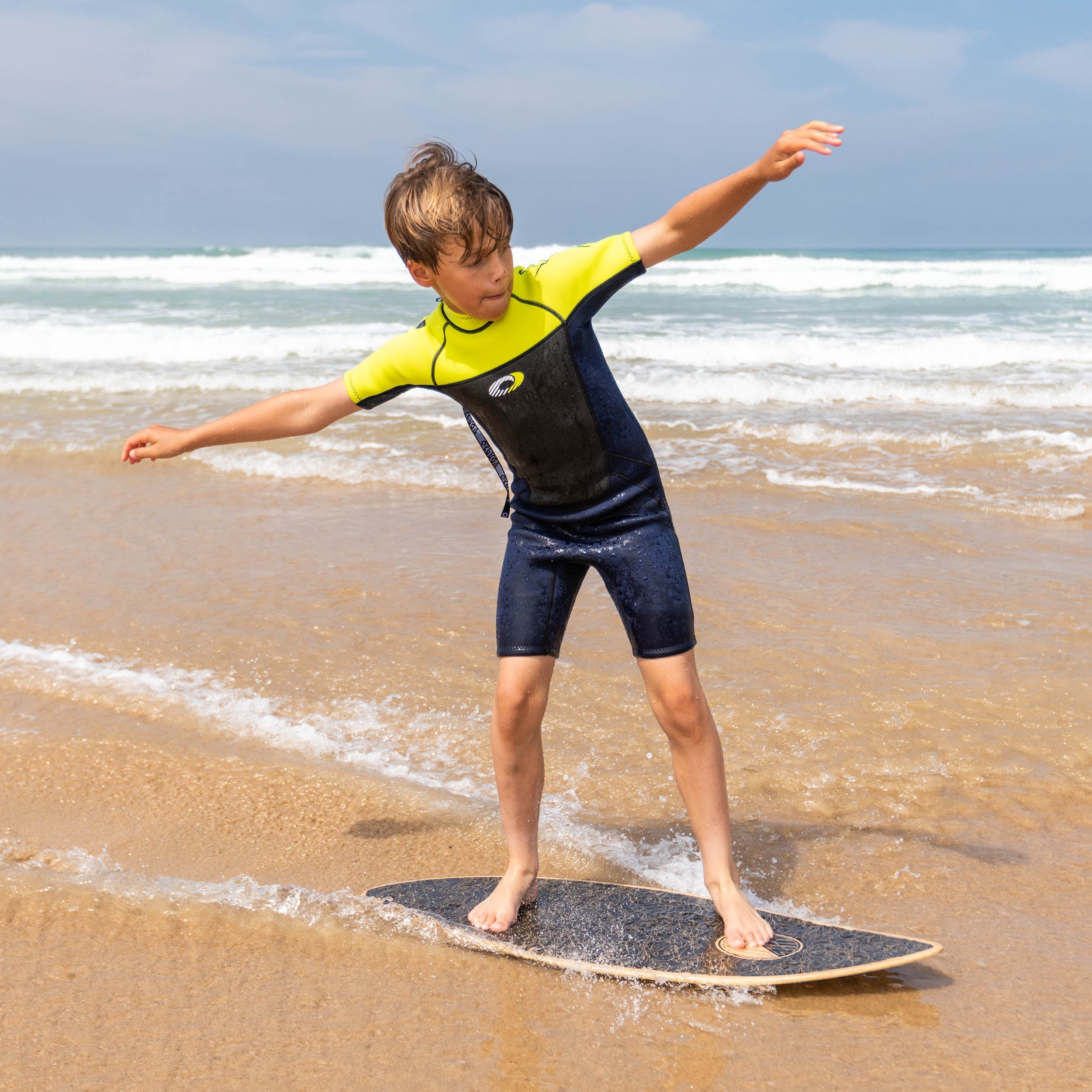 skimboarding