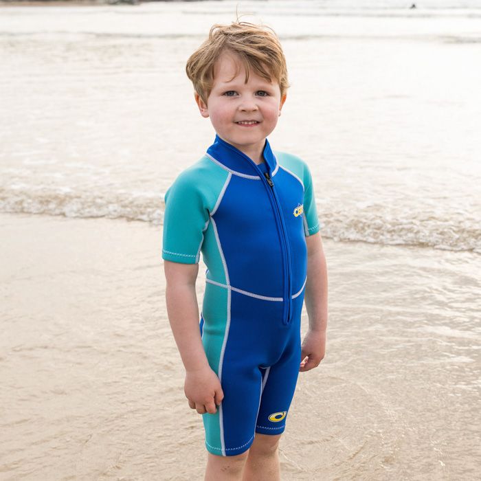 Infants 3mm Shorty Wetsuit - Blue